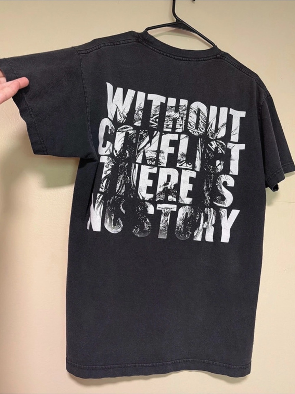 Jesus with crown motivational t shirt men’s large